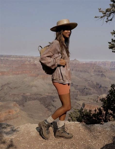 Outdoorsy Cowgirl Vibes Cute Hiking Outfit Summer Hiking Outfit Hiking Outfit Women