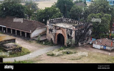 Top View Of Main Entrance Of Fort Complex Of Dhar Madhya Pradesh