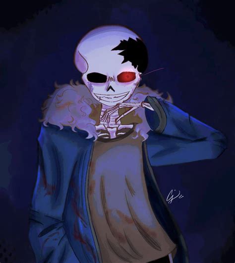 Horror sans fanart by AymNotToastySoap15 on DeviantArt