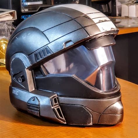 Ultimate Custom Halo 3 ODST Helmet Padded And Wearable Fan Etsy