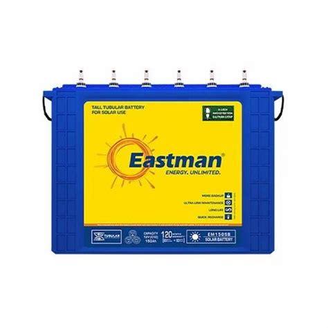 Eastman Solar Tall Tubular Batteries 150Ah At Rs 16050 Solar Battery