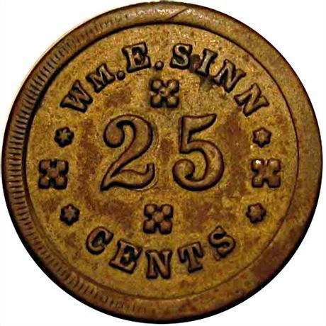 Civilwartokens Oh Fq B R Ef Very Rare Merchant