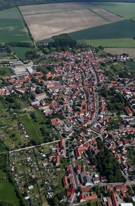 Tonna Aus Der Vogelperspektive Ortsansicht In Tonna Im Bundesland