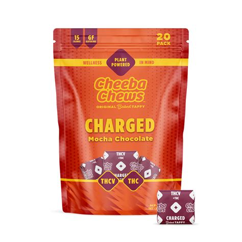 THCV Charged - Cheeba Chews Baked Taffy Edibles