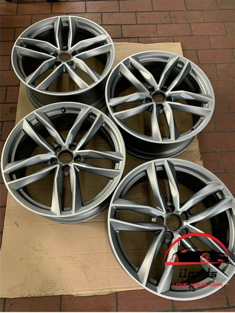 Set Of 4 Audi A6 S6 2016 2017 2018 20 Factory Original Wheels Rims