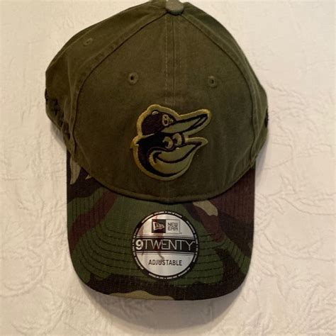 Accessories Baltimore Orioles Camo Hat New Green With Camo Adjustable