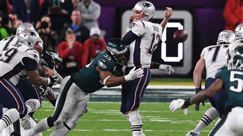 Brandon Graham Strip Sack Super Bowl Lii Youtube