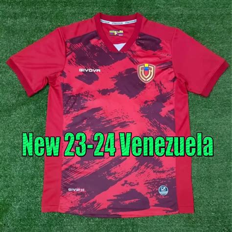 New 2023 2024 Venezuela Football Jersey 23/24 Home SOTELDO RONDON ...