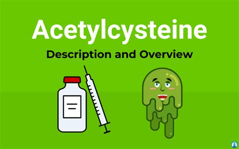 What is Acetylcysteine? (Mucomyst) - Respiratory Therapy Zone