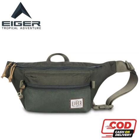 Eiger Tas Pinggang Router Waist Bag Olive Lazada Indonesia