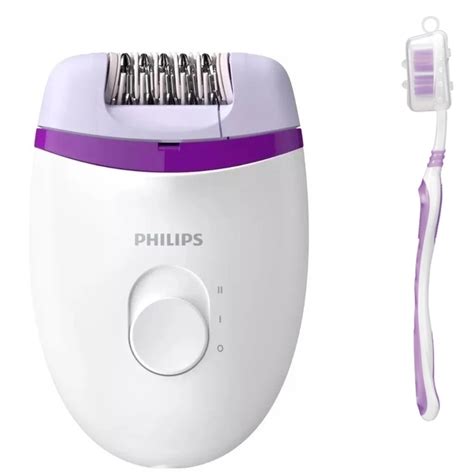 Depilador Philips Satinelle Elétrico Feminino Remove Na Raiz escova