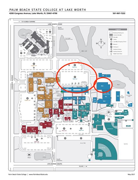 Palm Beach State College Campus Map - Zip Code Map