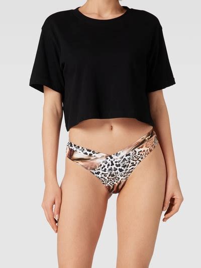 Kup online Guess Figi bikini ze zwierzęcym nadrukiem model DIVINA