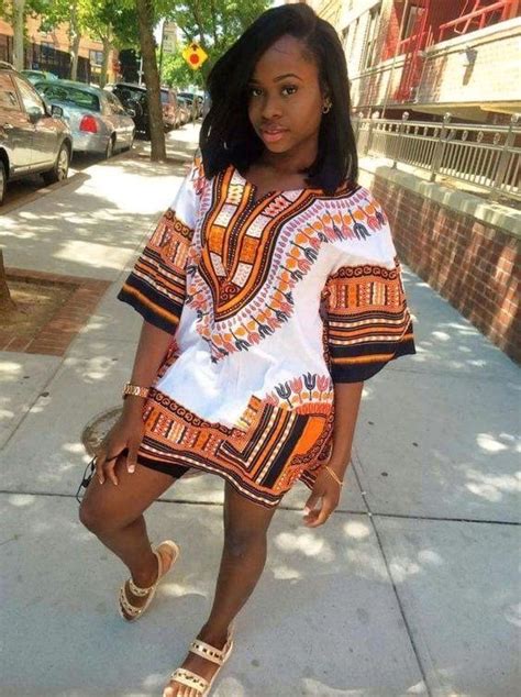 White Women Dashiki Shirt In 2020 Dashiki Fashion African Print