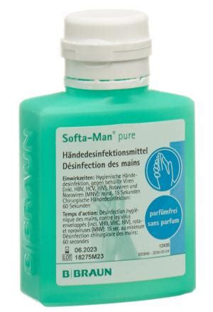 Softa Man Pure H Ndedesinf Ml Sichern