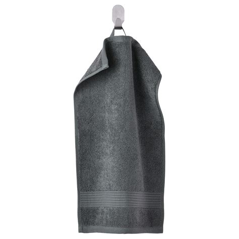 FredriksjÖn Guest Towel Dark Grey 30x50 Cm Ikea Finland