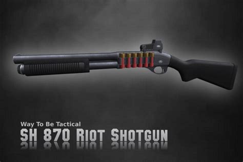 Second Life Marketplace Sh Rp Prop Gun 870 Riot Shotgun