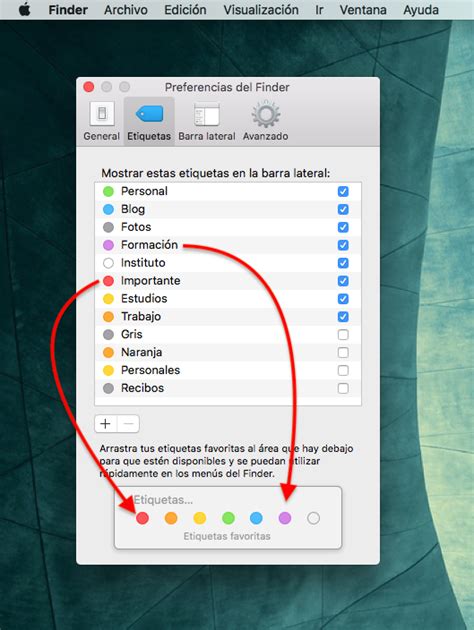 Cómo utilizar etiquetas para organizar archivos y carpetas en macOS