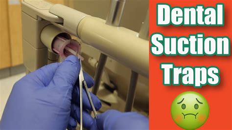 How To Change Dental Suction Traps Dental Maintenance YouTube