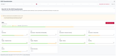 Submitting your CDP response as a disclosing City, State and Region