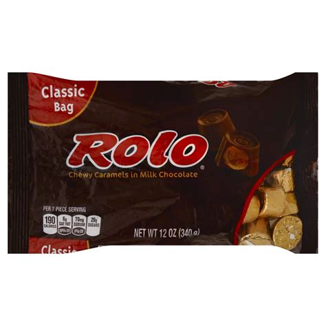 Rolo Chewy Caramels In Milk Chocolate Classic Bag Shop Candy At H E B