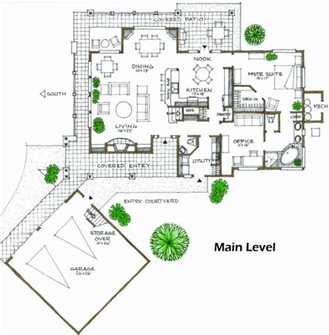 Passive Solar Plan 2 119 Square Feet 2 Bedrooms 2 5 Bathrooms 192 00018 Passive Solar