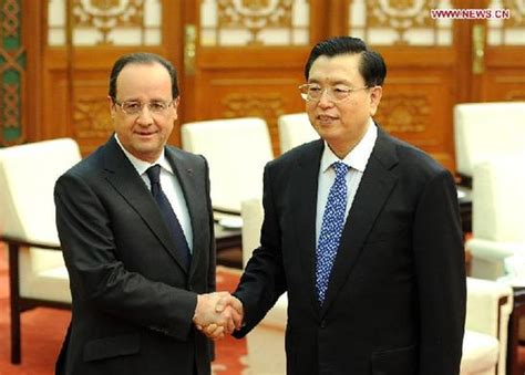 China S Top Legislator Meets With French President China National