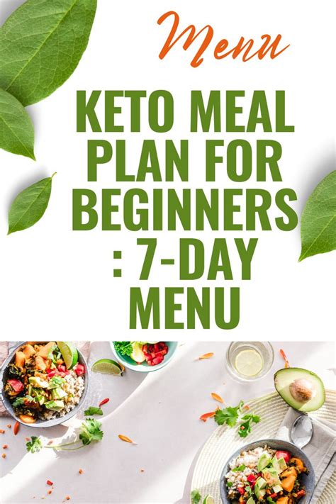 Keto Meal Plan for Beginners: 7-Day Menu | Easy keto meal plan, Keto ...