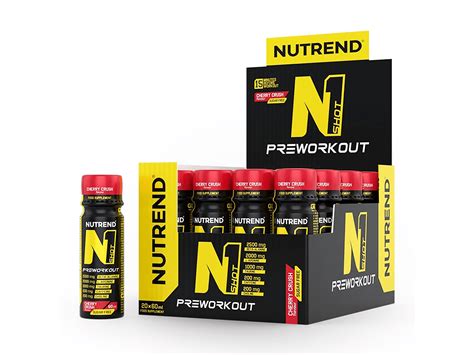 N1 Pre Workout Shots Nutrend Pre Workout