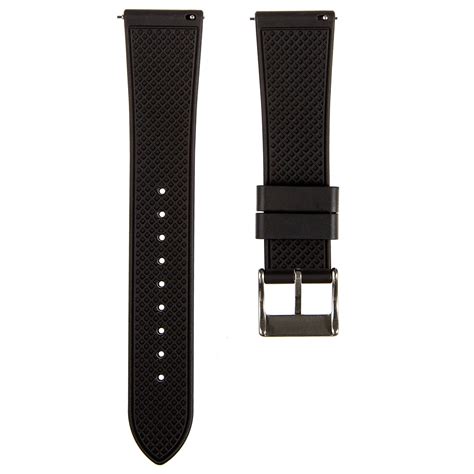 Quick Release Strap Fkm Rubber Perfect For Swatch