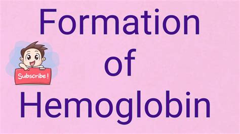 Formation of Hemoglobin - YouTube