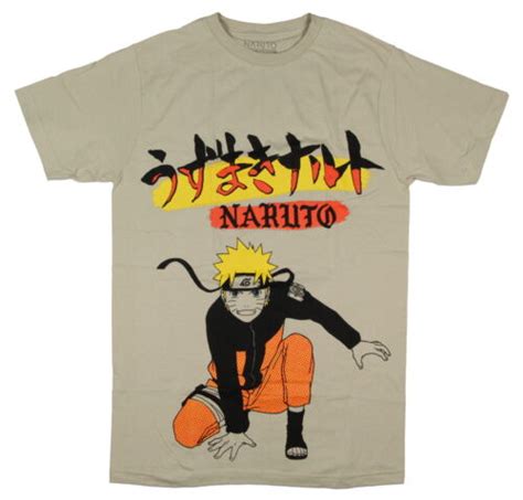 Naruto Shippuden Men S Uzumaki Naruto Character Adult Short Sleeve T