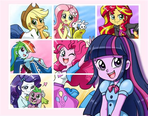 Equestria Girls Poster My Little Pony Characters My Little Pony