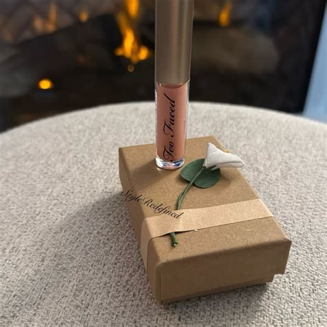 Too Faced Makeup New Too Faced Naked Dolly Lip Gloss Poshmark