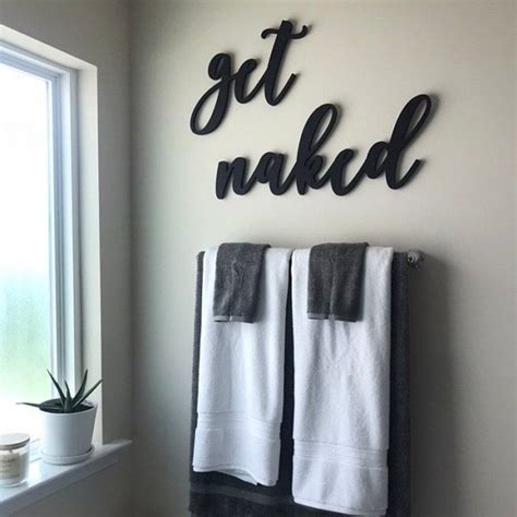 Get Naked Funny Bathroom Sign Couples Gift With Saying Etsy Artofit