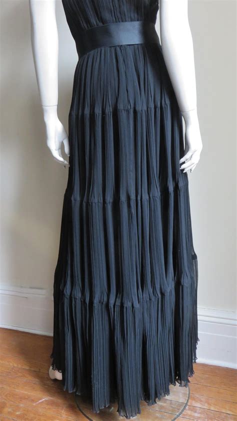 Jean Louis 1960s Silk Tiered Dress For Sale at 1stDibs | jean louis gowns