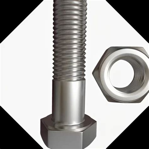 Mild Steel Half Thread Threaded Bolt For Hardware Fitting Diameter 6