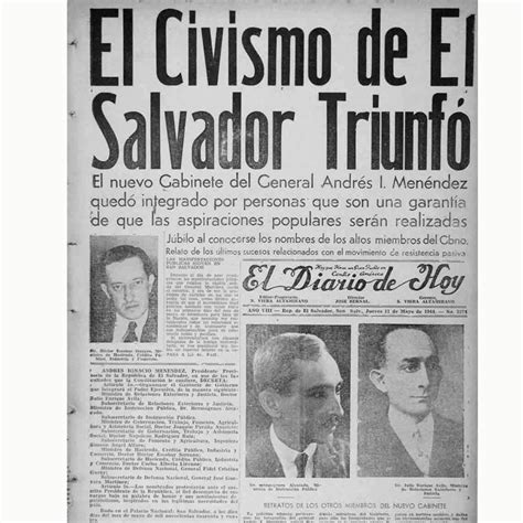 FOTOS Hace 78 años finalizó la dictadura de Maximiliano Hernández