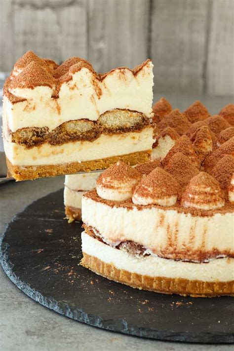 No Bake Tiramisu Cheesecake El Mundo Eats