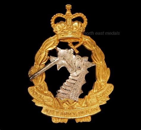 Royal Australian Army Dental Corps Officers Silver And Gilt Cap Badge