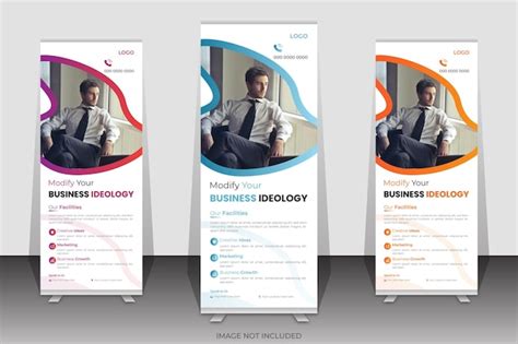 Premium Vector Corporate Rollup Banner Design For Advertising Agencies