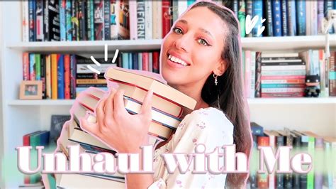 Choose What Books I Unhaul Unhaul With Me Youtube