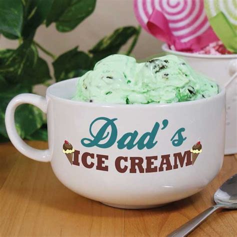 Dads Ice Cream Bowl