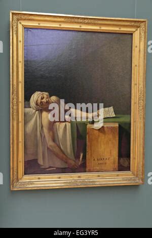 The Death of Marat, Marat Assassine, by Jacques-Louis David, 1794 ...