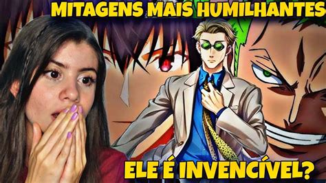 REACT AS MITAGENS MAIS HUMILHANTES DOS ANIMES 4 Konoha Br Lehh