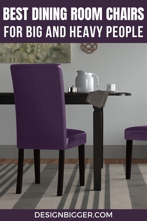 The 4 Best Plus Size Dining Chairs For Big And Heavy People In 2023