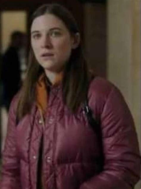 Tv Series Ridley Catherine Halpin Pink Puffer Jacket