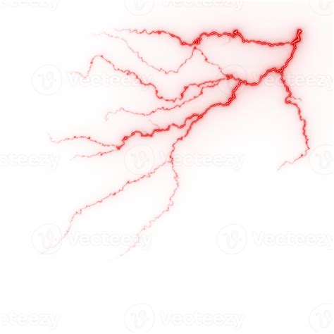 Lightning Strikes On Sky Illustration 13826361 Png