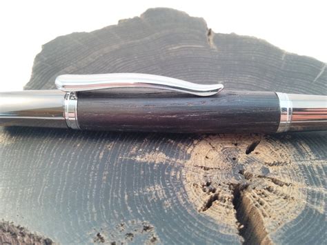 Irish Bog Oak Engraved Wood Pens Etsy Uk