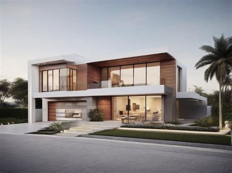 Premium AI Image | Modern House Exterior Design